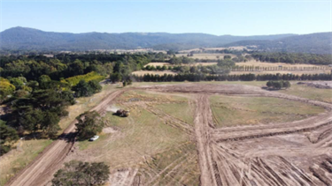 Sports Pavilion - Aerial photo