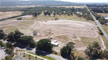 Sports Pavilion - Aerial photo