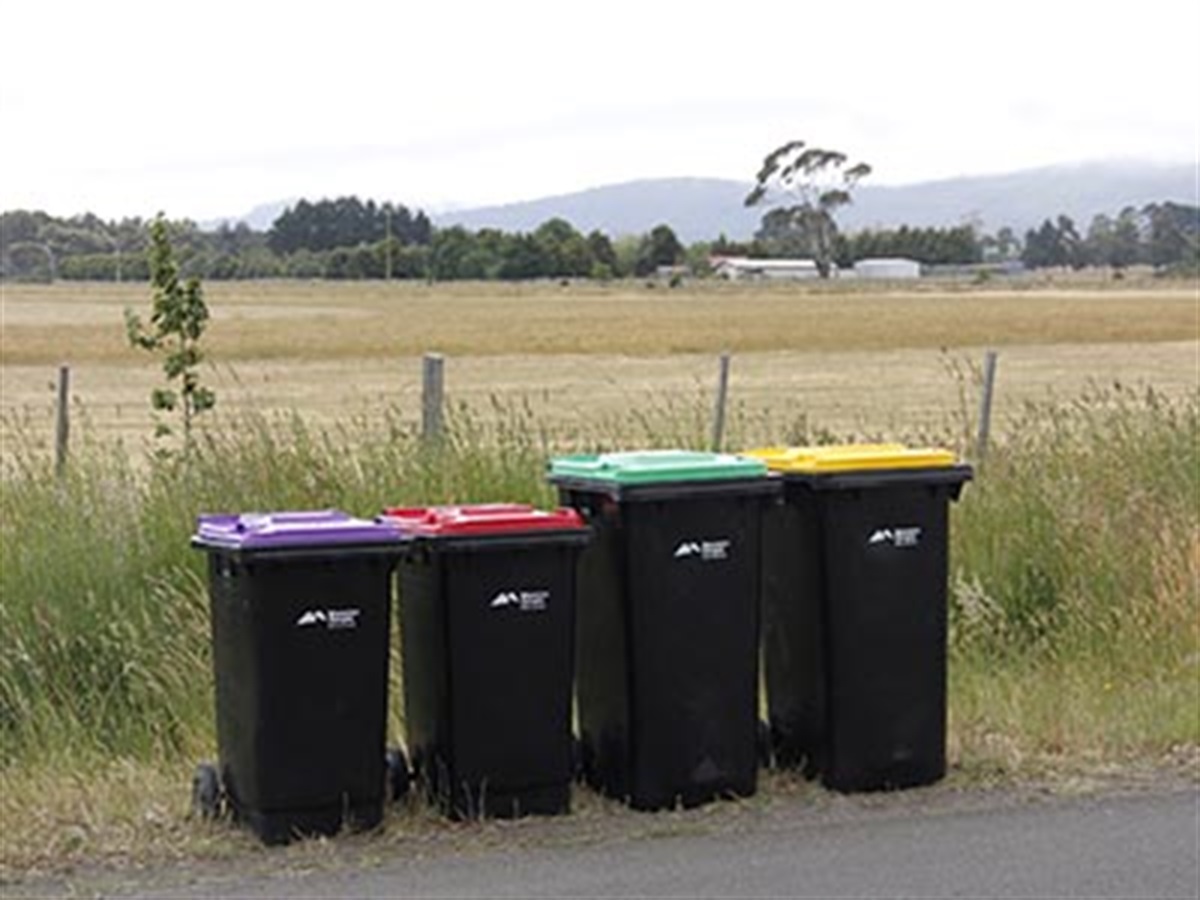 New four bin kerbside collection service rollout Macedon