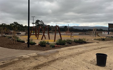 Oval and Sports Pavilion site