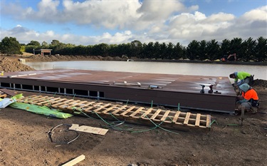 Oval and Sports Pavilion site