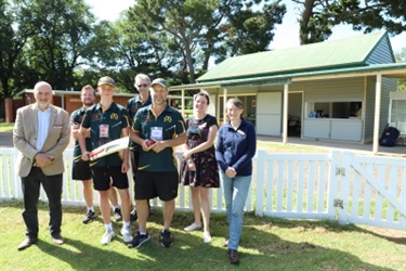 Group photo - Malmsbury Cricket Club members and Councillors.jpg