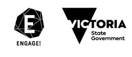 Engage Program and Victoria State Goverment logo